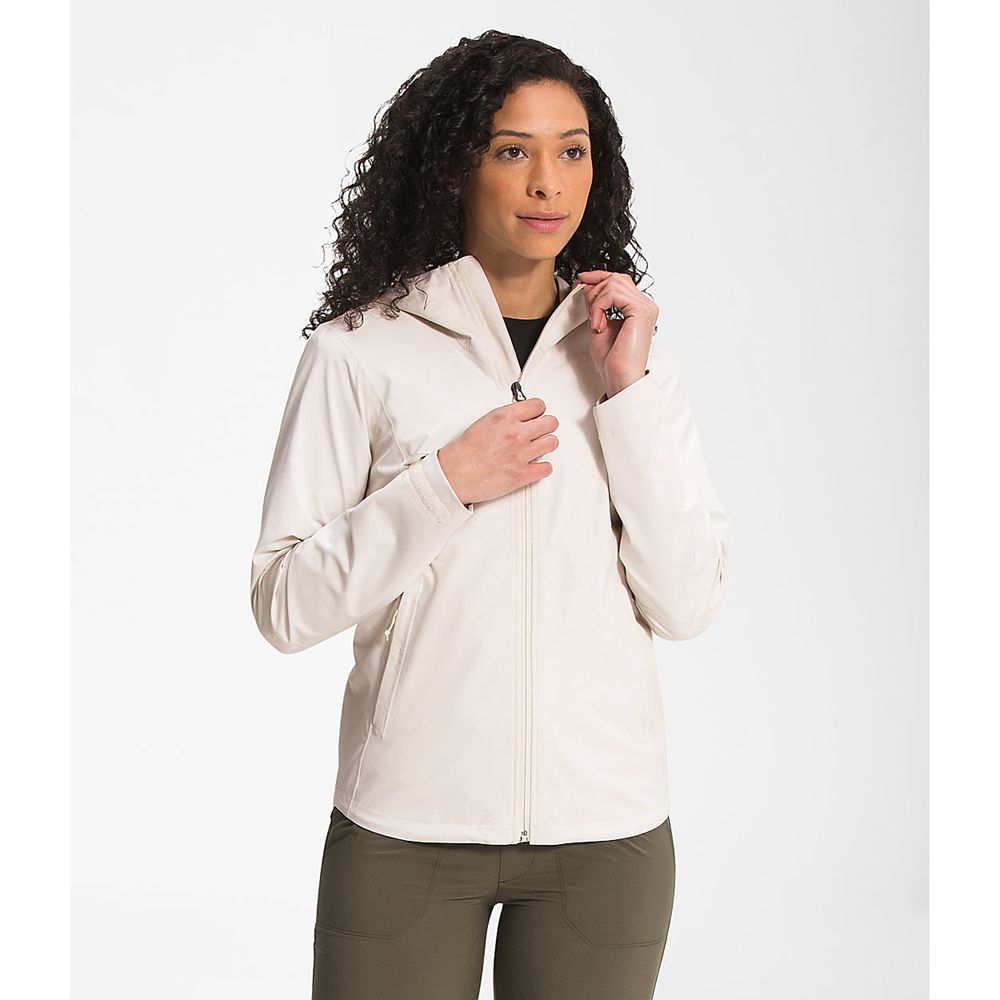 The North Face Rain Jacket Womens Australia - The North Face Allproof Stretch White (RON-910547)